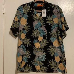 Tori Richard Pineapple Road Shirt